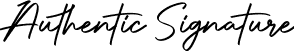 Authentic Signature font - authentic-signature.ttf