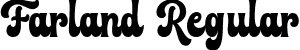 Farland Regular font - Farland DEMO.otf