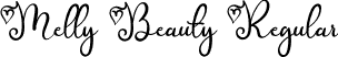 Melly Beauty Regular font - Melly Beauty.otf