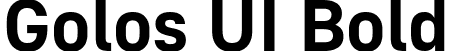 Golos UI Bold font - Golos UI_Bold.ttf