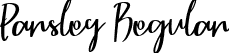 Parsley Regular font - Parsley.ttf