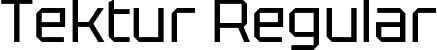 Tektur Regular font - Tektur-Regular.ttf