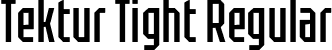 Tektur Tight Regular font - TekturTight-Regular.ttf