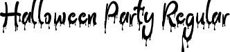 Halloween Party Regular font - Halloween Party OTF.otf