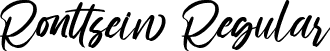 Ronttsein Regular font - Ronttsein-1GEq2.ttf