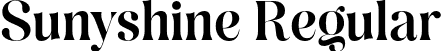 Sunyshine Regular font - sunyshine-regular.otf