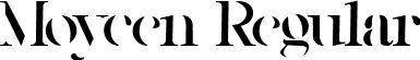 Moycen Regular font - Moycen.ttf