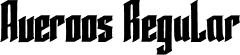 Averoos Regular font - Averoos.otf