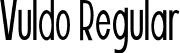 Vuldo Regular font - Vuldo.otf