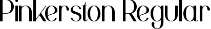 Pinkerston Regular font - Pinkerston.otf