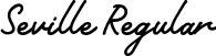 Seville Regular font - Seville-Regular.otf