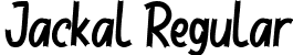 Jackal Regular font - Jackal-Regular.ttf
