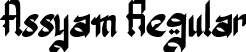 Assyam Regular font - Assyam-Regular.ttf