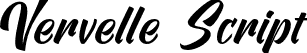 Vervelle Script font - VervelleScript.otf