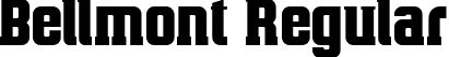 Bellmont Regular font - bellmont.ttf