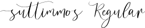 suttimmos Regular font - suttimmos.otf