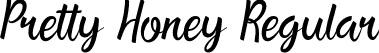 Pretty Honey Regular font - Pretty Honey.ttf