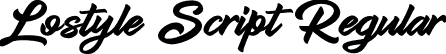 Lostyle Script Regular font - LostyleScript.otf