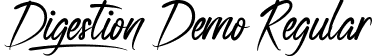 Digestion Demo Regular font - DigestionDemoRegular.ttf