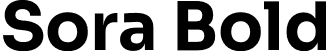 Sora Bold font - sora-bold.otf