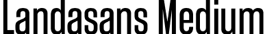 Landasans Medium font - Landasans-Medium.otf