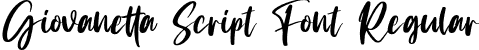 Giovanetta Script Font Regular font - giovanettascriptfont-w13pn.otf