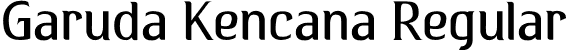 Garuda Kencana Regular font - Garuda-Kencana.otf