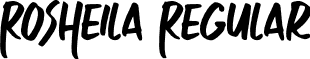 Rosheila Regular font - rosheila-ovaa8.otf