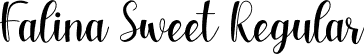 Falina Sweet Regular font - Falina-Sweet.otf