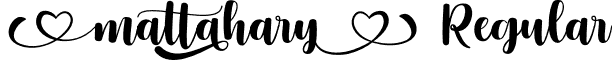 Mattahary Regular font - mattahary-wyqzn.otf