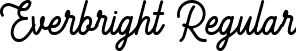 Everbright Regular font - everbrightregular-3z9dm.ttf