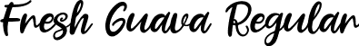 Fresh Guava Regular font - freshguava-p7911.ttf