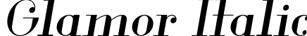 Glamor Italic font - GlamorItalic-6Yyq6.otf