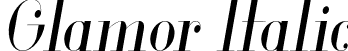 Glamor Italic font - GlamorLightcondenseditalic-RpvaM.otf