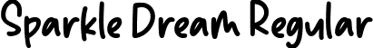 Sparkle Dream Regular font - Sparkle-Dream.ttf