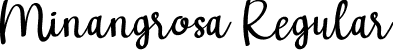 Minangrosa Regular font - Minangrosa.otf