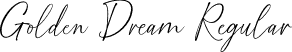 Golden Dream Regular font - goldendream-jee7y.otf