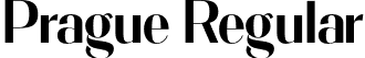 Prague Regular font - prague-regular.otf