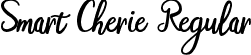 Smart Cherie Regular font - Smart-Cherie-Script.ttf