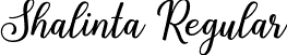 Shalinta Regular font - shalinta-oryp.otf