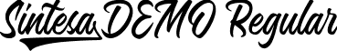 SintesaDEMO Regular font - SintesademoRegular-GO3RZ.ttf