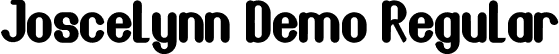 Joscelynn Demo Regular font - JoscelynnDemo.otf