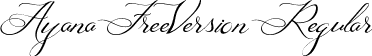 Ayana FreeVersion Regular font - ayana-freeversion.ttf