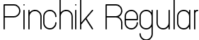 Pinchik Regular font - Pinchik-PersonalUse.ttf