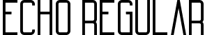 Echo Regular font - Echo-PersonalUse.ttf