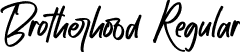 Brotherhood Regular font - Brotherhood.otf