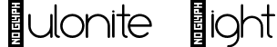 Culonite Light font - Culonite-Light-1.otf