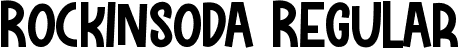 Rockinsoda Regular font - rockinsoda.ttf