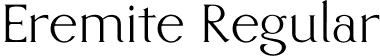 Eremite Regular font - eremite-regular.otf