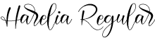 Harelia Regular font - Harelia.otf